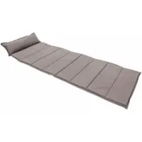 Madison Bankkussen Living Plaid Panama Taupe (180 x 68 cm)