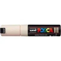 Posca acrylmarker - beitelpunt PC-8K - 8 mm - beige