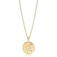 Sif Jakobs ZODIACO AQUARIUS PENDANT SJ-P1064-CZ-YG-45