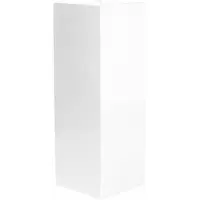 Pottery Pots Bloempot Essential Yang Glossy White 35 x 35 x 100 cm
