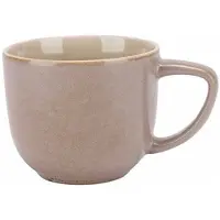 COSY&TRENDY Cosy & Trendy Koffiekopje Forest Sand Creme - Set van 4 170 ml - Aardewerk - Vaatwasser- & Magnetronbestendig