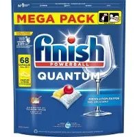 Finish Quantum Citroen Vaatwastabletten - 68 Capsules