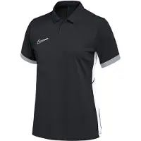 Nike Academy 25 Polo Dames Zwart Grijs Wit