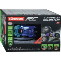 Carrera 1:16 Carrera RC Turnator Color Flip - Blauw/Groen - 2,4GHz RC Model Kant en Klaar