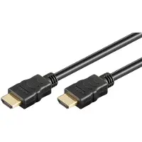 Goobay HDMI kabel 5 meter HDMI Type A (Standaard) Zwart