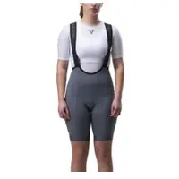 LeBram Korte fietsbroek voor dames Training, leigrijs