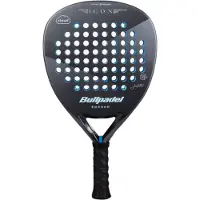 Bullpadel Padelracket Icon Cloud 2025, Juan Martín Díaz editie, diamantvorm, 38 mm, 370 gram, gemiddelde balans