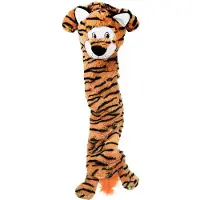 Kong stretchezz jumbo tijger - 58x30x10 cm - Honden speelgoed