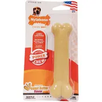 Nylabone dura chew pindakaas voor harde bijters hypoallergeen Tot 16 kg