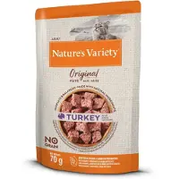 Nature´s Variety original pouch turkey - 12x70 gr - Kattenvoer