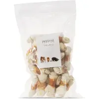 PETSTYLE LIVING Geknoopt Bot Wit Met Kip 6,5-7,5 Cm 25 St