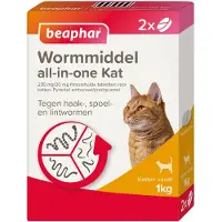 Beaphar Wormmiddel All-in-one Kat