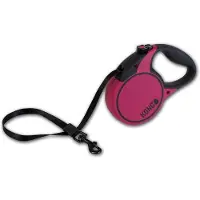 Kong rollijn voor hond terrain roze 5 mtr tot 30 kg