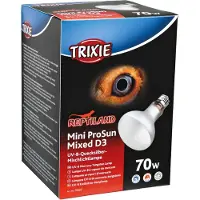 Trixie UVB Lamp 70 Watt - Reptielen Lamp E27 Fitting - 8x10.8 cm, UVB/UVA Warmtestraling