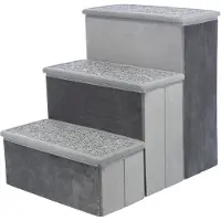 Trixie - Trap Met Opbergruimte - Grijs - 34X50X45 cm