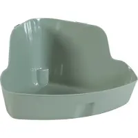 Zolux neolife hoektoilet konijn groen - 42x31x21 cm