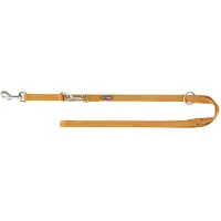 Trixie hondenriem premium verstelbaar curry geel 200x1 cm