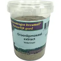 Dierendrogist groenlipmossel extract veterinair 200 gr
