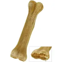 Petsnack 20 cm 5 st geperst bot gevuld met zalm