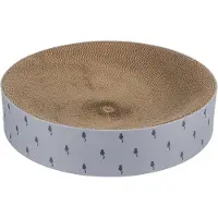 Trixie - Krabmand - Lilly - Karton - Catnip - Lichtgrijs - 45X45X10 cm