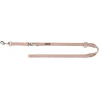 Trixie hondenriem premium verstelbaar blush - 200x1 cm