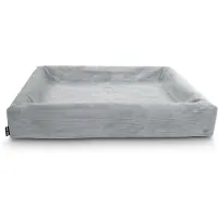 Bia Bed Bed Rib, hoes voor hondenmand, grijs