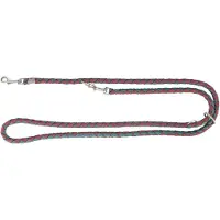 Trixie hondenriem cavo verstelbaar sangria/petrol 200x1,8 cm