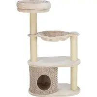 Trixie krabpaal livia lichtgrijs/zand - 65x38x114 cm