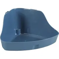 Zolux neolife hoektoilet cavia blauw 32x25x15 cm