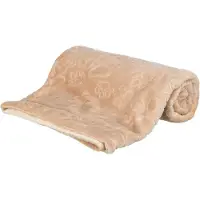 Trixie hondendeken barry softpluche beige 100x75 cm