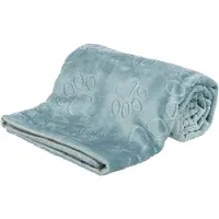 Trixie hondendeken barry softpluche blauw/grijs 100x75 cm