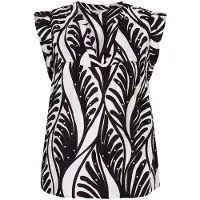 Esqualo Blouse Slv/lss Summer Vibes Print Maat: 36 | Blouses Outlet | Dames