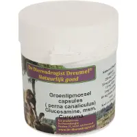 Dierendrogist 50 st groenlipmossel met glucosamine / msm / curcuma