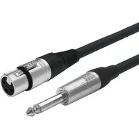 VivoLink PROAUDXLRFJACK6 audio kabel 6 m XLR 6.35mm Zwart