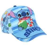 Procos Stitch Pet voor Kinderen 2-8 Jaar – Lilo & Stitch Cap (52-54 cm) – Zomer Cap – Blauw