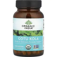 Organic India Brahmi-Gotu Kola 90 capsules 100% biologisch