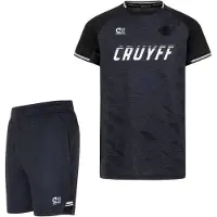 Cruyff Icon Trainingsset Zwart Grijs Wit
