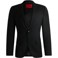 HUGO Super slim fit colbert van scheerwolmix, model 'ARTIM204X'