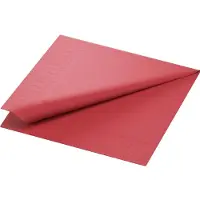 Duni Servet Duni 3-lags bordeaux 40cm 1000st/kar - (1000 st.)