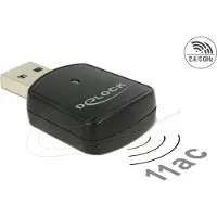 DeLOCK USB-A - WLAN / Wi-Fi dongle compact - Dual Band AC1200 / 1200 Mbps