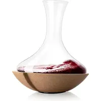 VacuVin Decanteerkaraf Swirling Carafe - Kristalglas - 1 liter