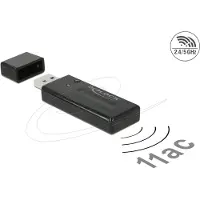 DeLOCK USB-A - WLAN / Wi-Fi dongle - Dual Band AC1200 / 1200 Mbps