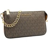 Michael Kors Schoudertas bruin / donkerbruin