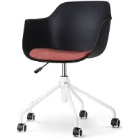 Nolon Bureaustoel Nout-Liz | kunststof zwart 56x83x55 cm bureaustoelen | NADUVI