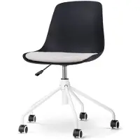 Nolon Bureaustoel Nout-Liv | kunststof zwart 44.5x85x51.5 cm bureaustoelen | NADUVI