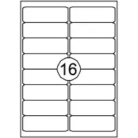 Sans marque Printeretiketten 99,1mmx33,9mm