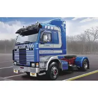 Italeri Modelbouwpakket Vrachtwagens - 3910 Scania 143M Topline 4x2 Plastic - 1:24 - Modelbouw