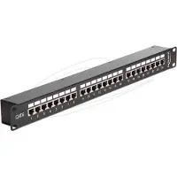DeLOCK 19" Koppeling Patchpaneel 24 poort Cat.6
