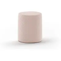 Molecule Poef Moon Bouclé Roze
