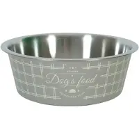 Zolux food voerbak hond taupe 20,6 cm 1,7 ltr